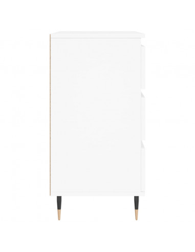 Credenza Bianca 60x35x70 cm in Legno Multistrato
