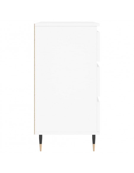 Credenza Bianca 60x35x70 cm in Legno Multistrato
