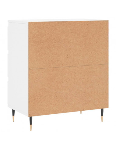 Credenza Bianca 60x35x70 cm in Legno Multistrato