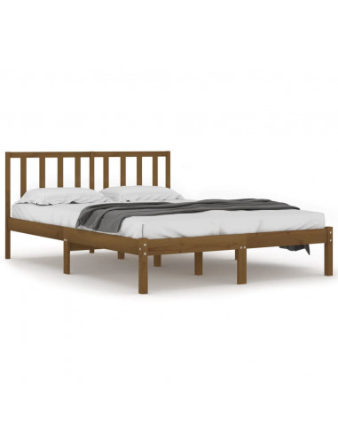 Giroletto Miele in Legno Massello di Pino 200x200 cm