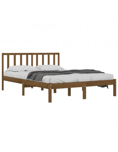 Giroletto Miele in Legno Massello di Pino 200x200 cm