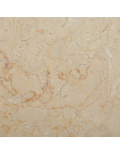 Piano per Tavolo Crema Ø50x2,5 cm in Marmo