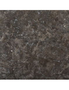 Piano per Tavolo Nero Ø60x2,5 cm in Marmo