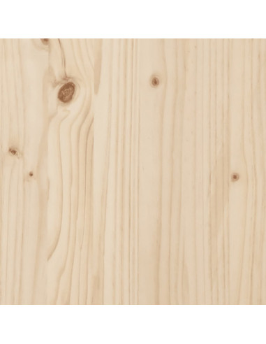 Piano Scrivania 110x60x2,5 cm in Legno Massello di Pino