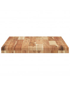 Piano Scrivania a Olio 140x50x4 cm Legno Massello Acacia