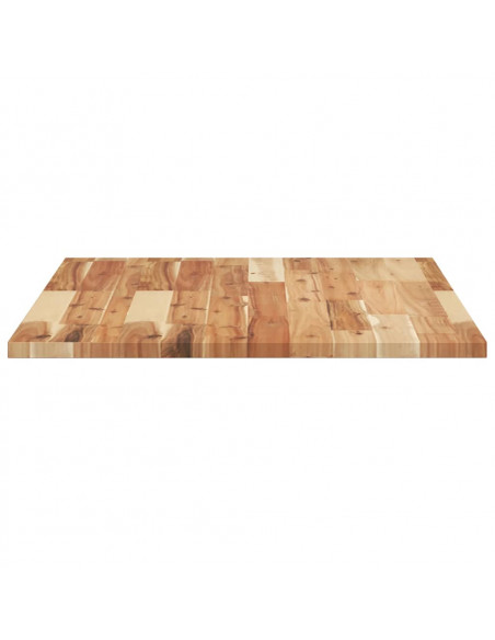 Piano Scrivania a Olio 80x60x2cm Legno Massello di Acacia