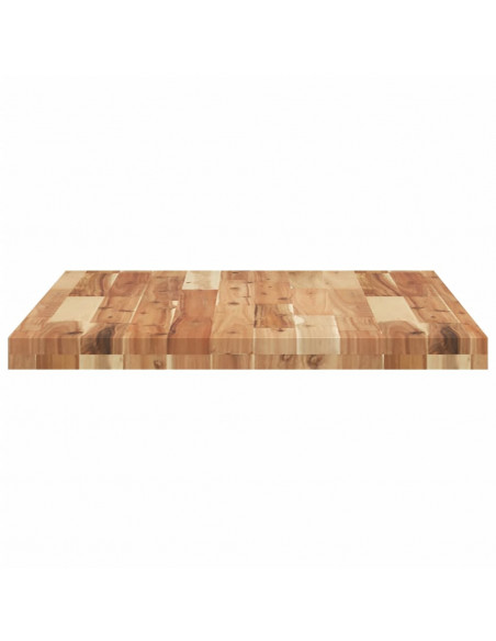 Piano Scrivania a Olio 80x60x4 cm Legno Massello di Acacia