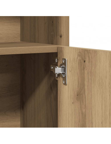 Armadietto Bagno Rovere Artigianale 332x25,5x190 cm Truciolato