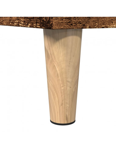 Armadietto da Bagno Legno Antico 30x30x100 cm in Truciolato