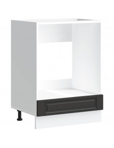 Armadio per Forno Porto Nero in Legno Multistrato 2