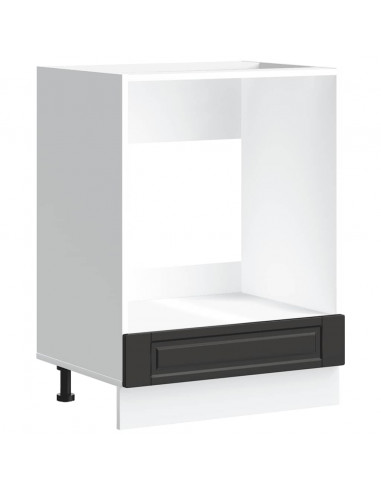 Armadio per Forno Porto Nero in Legno Multistrato