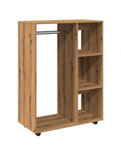 Armadio Rovere Artigianale 80x40x110 cm in Legno Multistrato 2