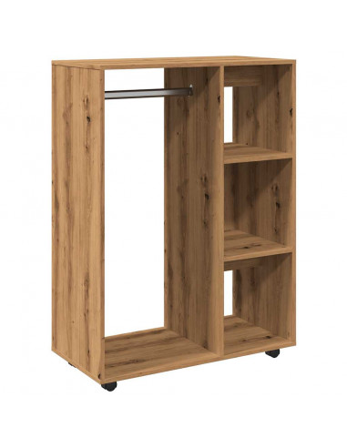 Armadio Rovere Artigianale 80x40x110 cm in Legno Multistrato