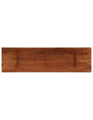 Piano Tavolo 110x20x3,8 cm Rettangolare in Massello di Recupero