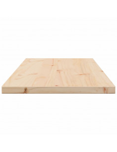 Piano Tavolo 110x40x2,5 cm Rettangolare Legno Massello di Pino