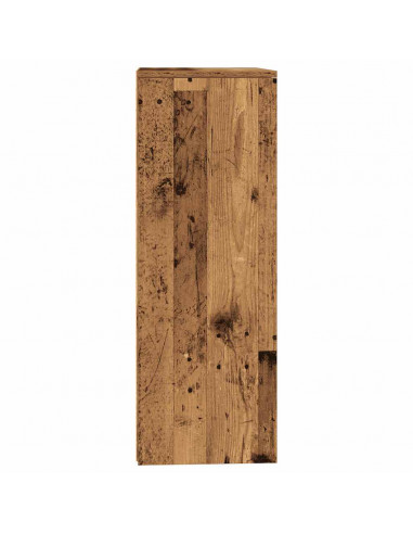 Credenza con 6 Cassetti Legno Antico 50x34x96 cm in Truciolato