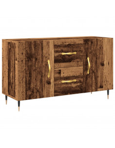 Credenza Legno Antico 100x36x60 cm in Legno Multistrato 2