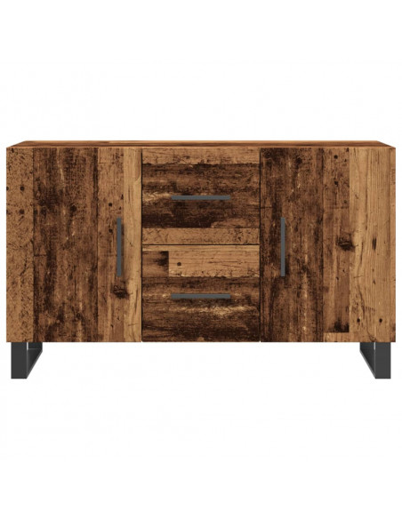 Credenza Legno Antico 100x36x60 cm in Legno Multistrato