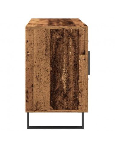 Credenza Legno Antico 100x36x60 cm in Legno Multistrato
