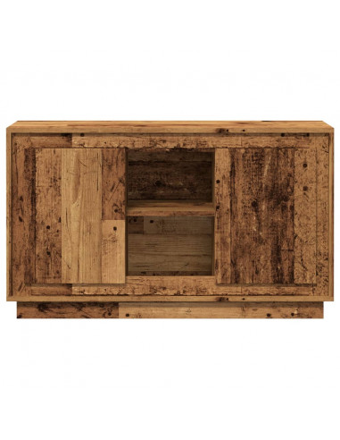 Credenza Legno Antico 102x35x60 cm in Legno Multistrato