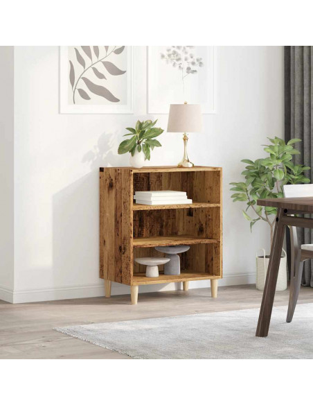 Credenza Legno Antico 57x35x75 cm in Truciolato