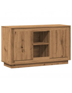 Credenza Rovere Artigianale 102x35x60 cm in Legno Multistrato 2