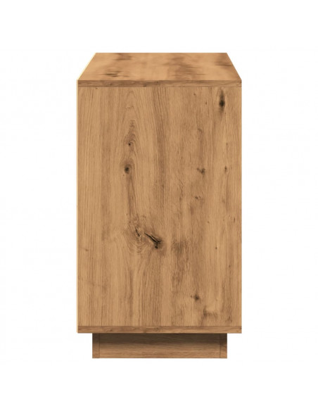 Credenza Rovere Artigianale 102x35x60 cm in Legno Multistrato
