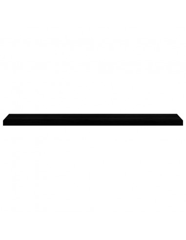 Davanzali 2 pz Marrone Scuro 140x25x2 cm Legno Massello Rovere