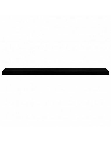 Davanzali 2 pz Marrone Scuro 140x30x2 cm Legno Massello Rovere