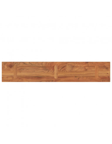 Piano Tavolo 140x20x3,8 cm Rettangolare Legno Massello Acacia