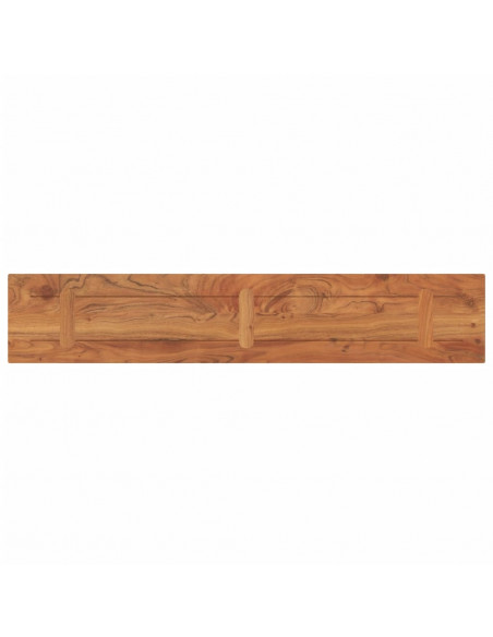 Piano Tavolo 160x30x3,8 cm Rettangolare Legno Massello Acacia