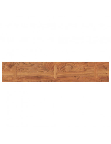 Piano Tavolo 180x20x3,8 cm Rettangolare Legno Massello Acacia