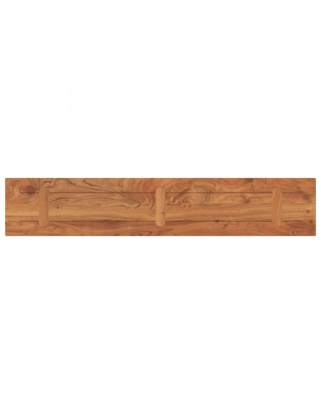 Piano Tavolo 180x20x3,8 cm Rettangolare Legno Massello Acacia