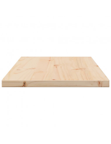 Piano Tavolo 90x40x2,5 cm Rettangolare Legno Massello di Pino
