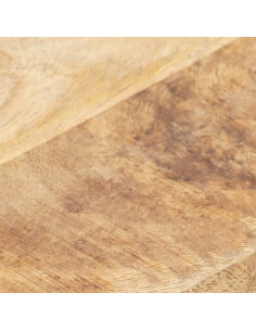 Piano Tavolo in Legno Massello di Mango 15-16 mm 60x60 cm