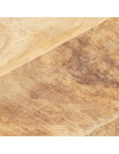 Piano Tavolo in Legno Massello di Mango 15-16 mm 70x70 cm