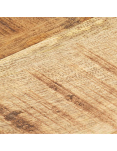 Piano Tavolo in Legno Massello di Mango 25-27 mm 90x70 cm