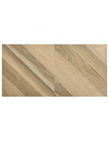 Listoni Pavimenti Adesivi 20 pz in PVC 1,86m² Marroni a Strisce