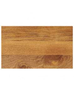 Piano per Tavolo 50x20x2,5 cm Rettangolare Legno Massello Mango 2