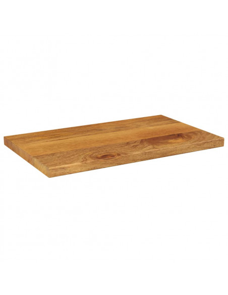 Piano per Tavolo 50x20x2,5 cm Rettangolare Legno Massello Mango