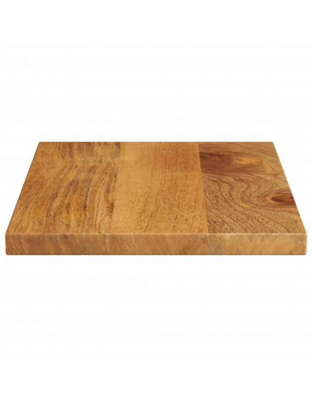 Piano per Tavolo 50x20x2,5 cm Rettangolare Legno Massello Mango