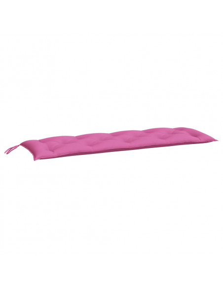 Cuscino per Panca Rosa 150x50x7 cm in Tessuto Oxford