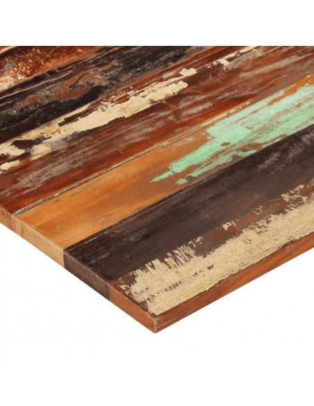 Piano Tavolo Rettangolare 60x120 cm 25-27 mm Legno di Recupero