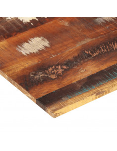 Piano Tavolo Rettangolare 60x140 cm 15-16 mm Legno di Recupero