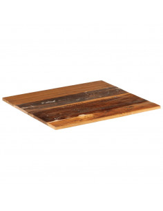 Piano Tavolo Rettangolare 60x70 cm 15-16 mm Legno di Recupero