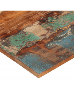 Piano Tavolo Rettangolare 60x70 cm 25-27 mm Legno di Recupero