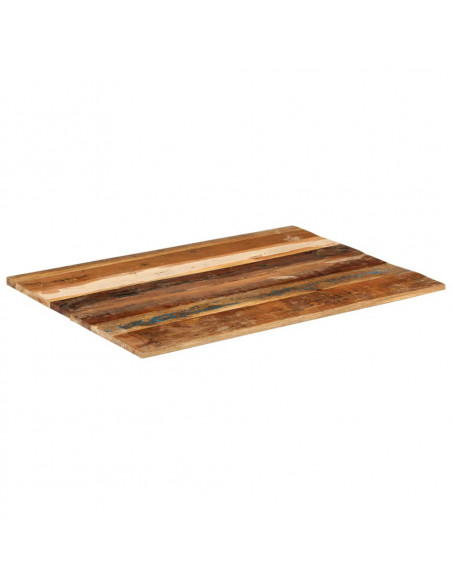 Piano Tavolo Rettangolare 60x80 cm 15-16 mm Legno di Recupero