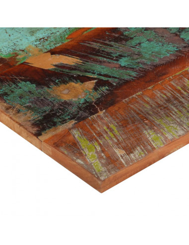 Piano Tavolo Rettangolare 60x80 cm 25-27 mm Legno di Recupero