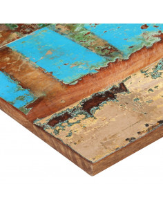 Piano Tavolo Rettangolare 60x90 cm 25-27 mm Legno di Recupero
