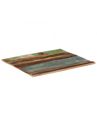 Piano Tavolo Rettangolare 70x80 cm 15-16 mm Legno di Recupero